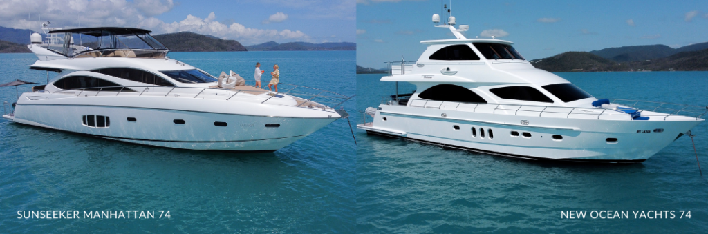 Sunseeker Yachts vs. Whitehaven Yachts New Ocean
